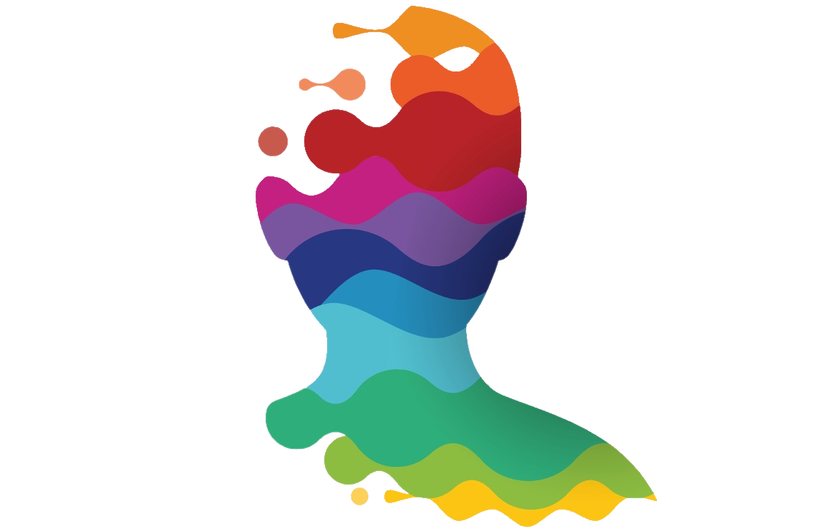 A colourful head